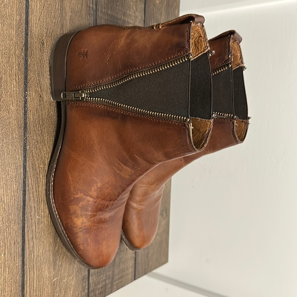 Frye boots- Carly Zip Chelsea